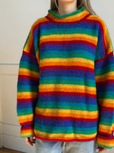 Load image into Gallery viewer, rainbow knit