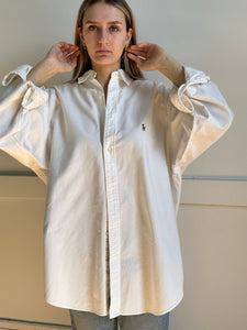 ralph lauren white button up