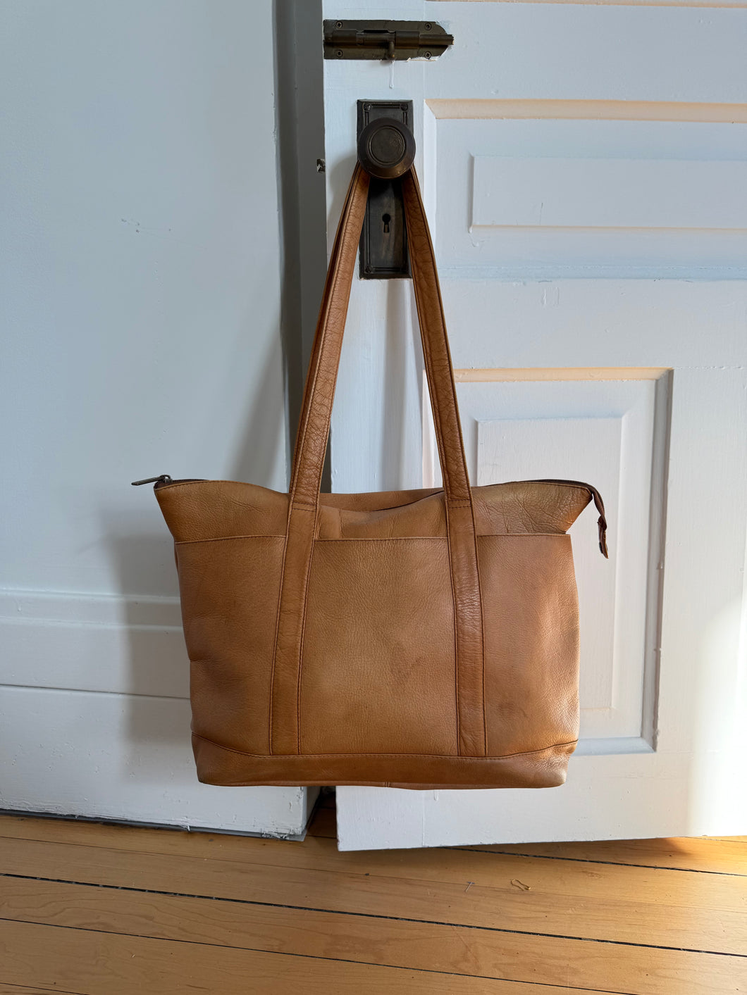 Le Donne leather tote bag