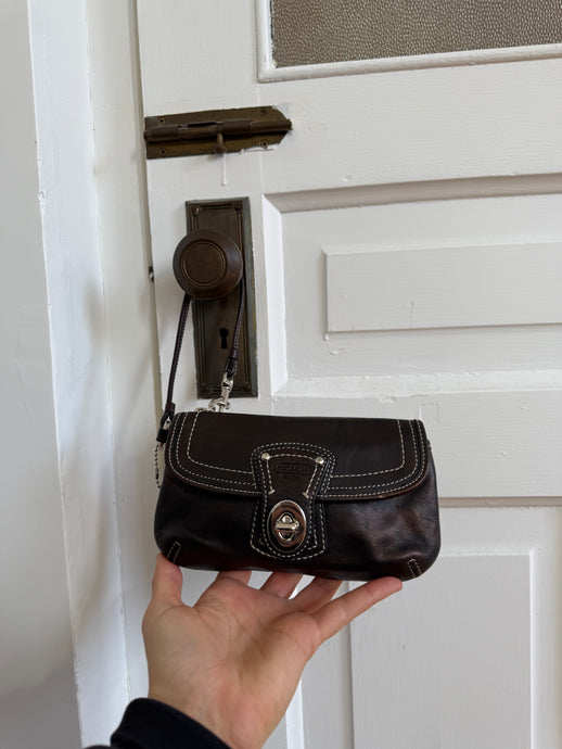 2000s Coach Legacy wristlet