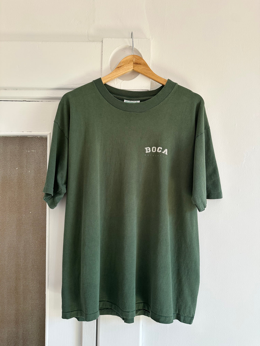hunter green boca tee