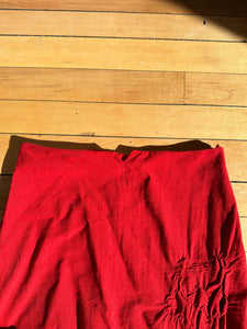 90s cargo maxi skirt