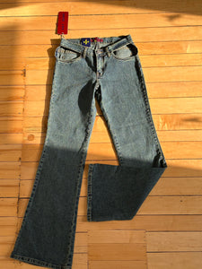 deadstock y2k pockless jeans 26x31