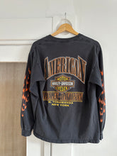 Load image into Gallery viewer, harley flame long sleeve