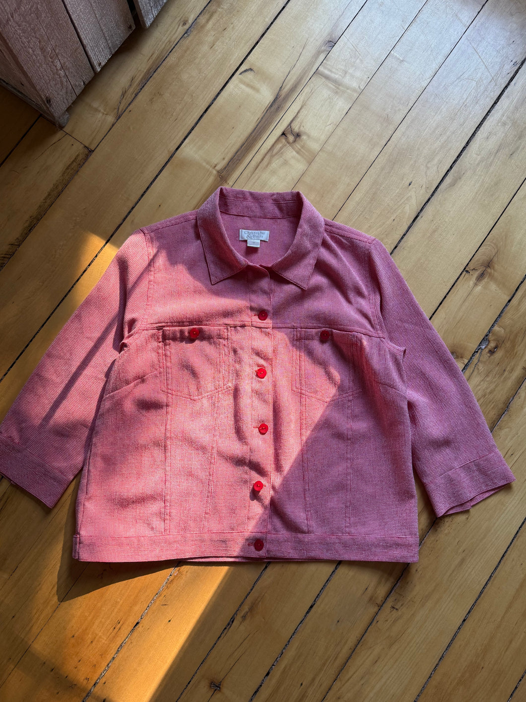 gingham jacket