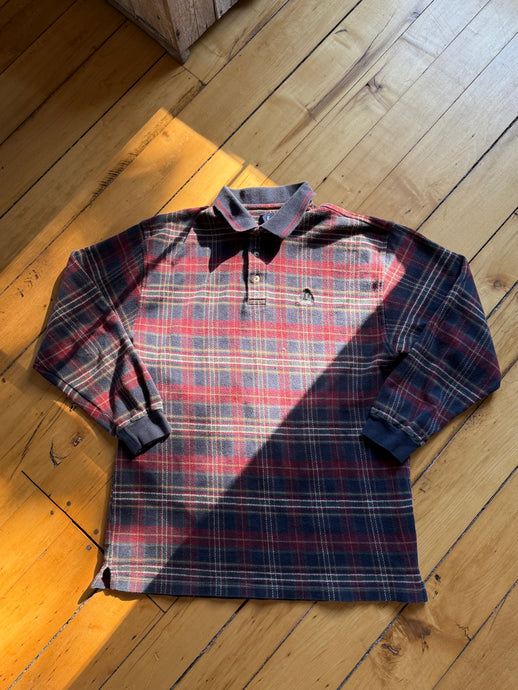 izod plaid long sleeve