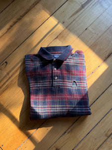 izod plaid long sleeve