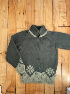 Hunter Green Cowichan Sweater