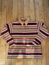 Load image into Gallery viewer, striped velour shirt