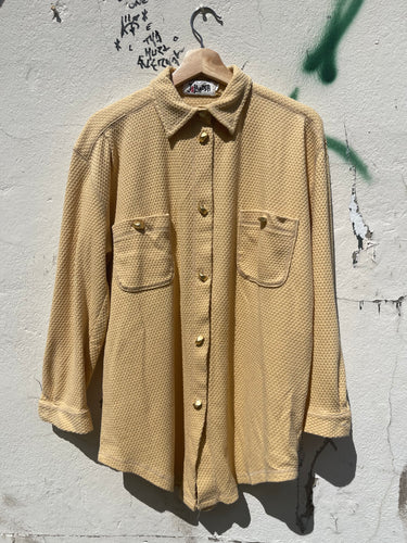 waffle button up