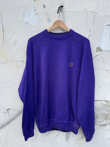 Purple Tommy Knit